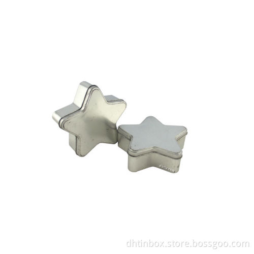 star tin, pentagon box, pentagonal case